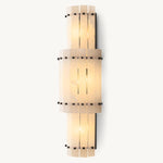 San Marco Alabaster Round Wall Sconce