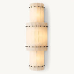 San Marco Alabaster Round Wall Sconce
