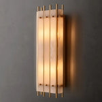 San Marco Alabaster Rectangular Wall Sconce