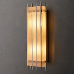 San Marco Alabaster Rectangular Wall Sconce