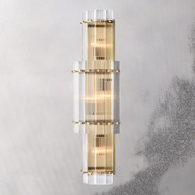 San Marco Glass Round Wall Sconce