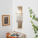 San Marco Glass Round Wall Sconce