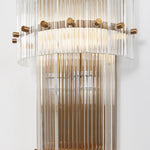 San Marco Glass Round Wall Sconce