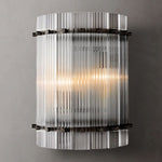 San Marco Glass Round Wall Sconce