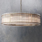 San Marco Glass Round Chandelier 60"