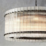 San Marco Glass Round Chandelier 37"