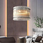 San Marco Glass Round Chandelier 22"