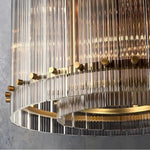 San Marco Glass Round Chandelier 22"