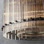 San Marco Glass Round Chandelier 22"
