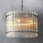 San Marco Glass Round Chandelier 22"
