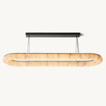 Rivage Lisse Oval Chandelier 74"