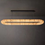 Rivage Lisse Oval Chandelier 74"