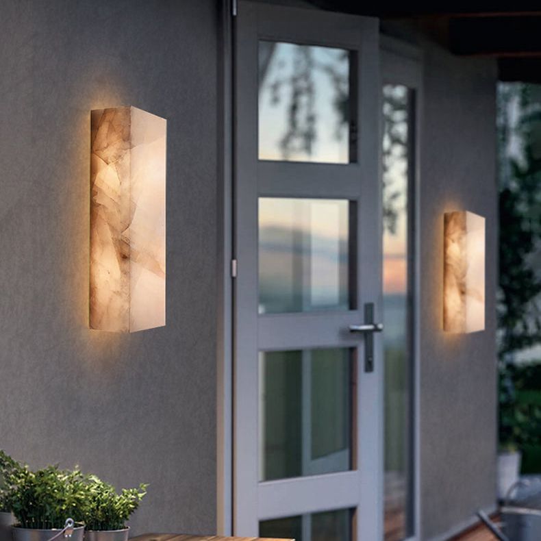 Rivage Alabaster Wall Sconce