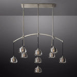 Hemisphere Linear Chandelier 54"