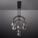 Hemisphere Linear Chandelier 54"