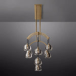Hemisphere Linear Chandelier 72"