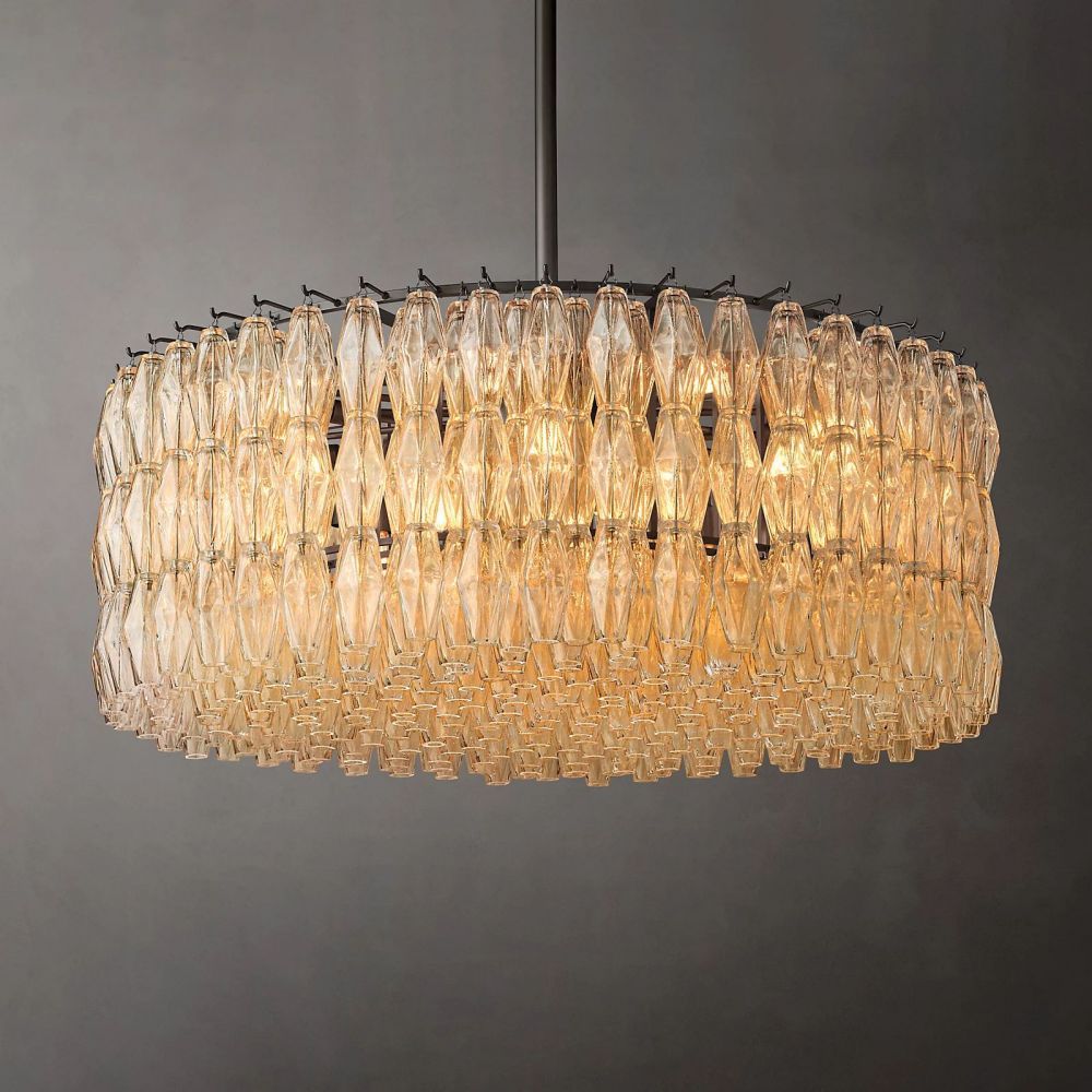 Chivaro Round Chandelier 47"