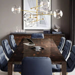 Callene Six-Arm Chandelier 55"