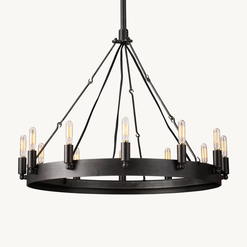 Camille Round Chandelier 26"