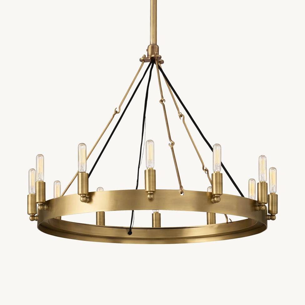 Camille Round Chandelier 26"