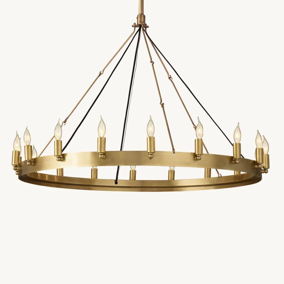 Camille Round Chandelier 38"
