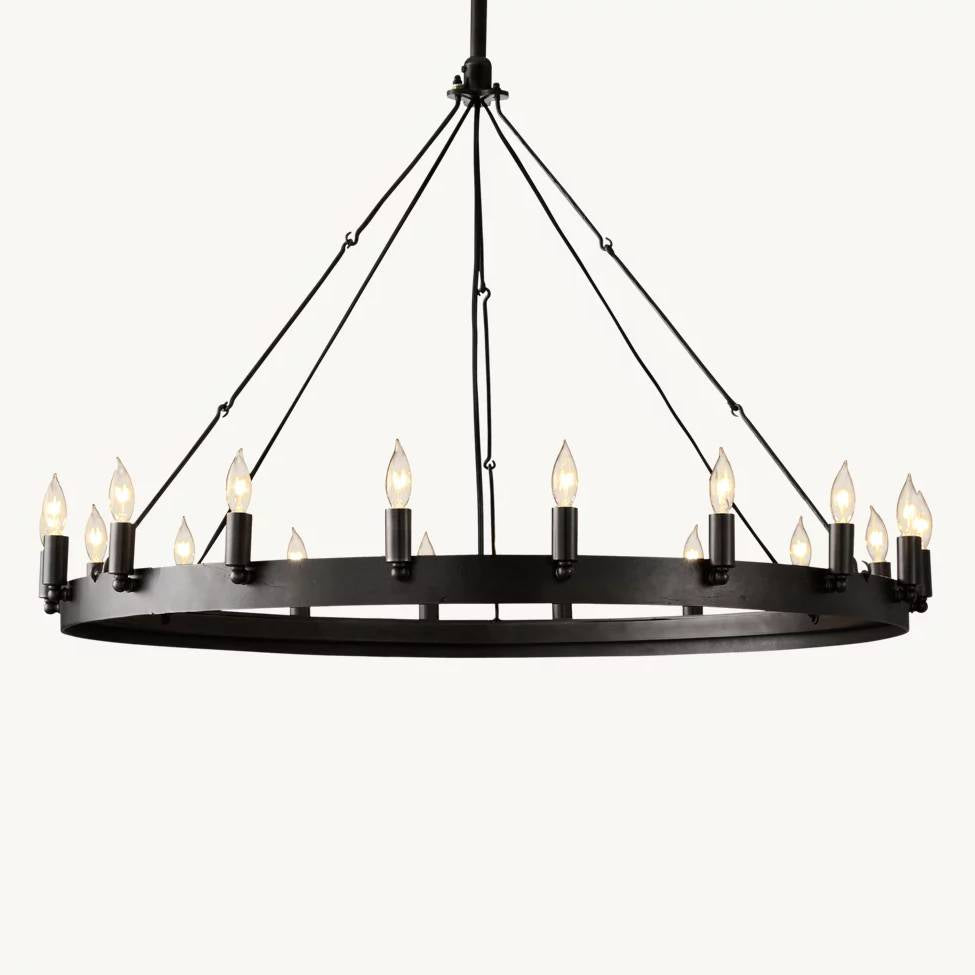 Camille Round Chandelier 38"