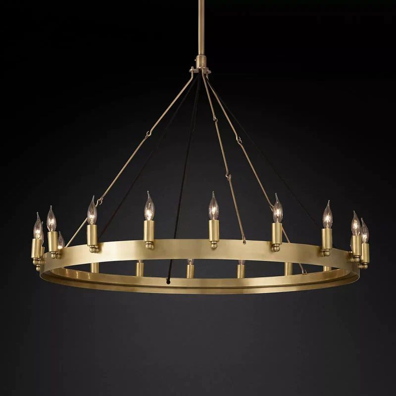 Camille Round Chandelier 38"
