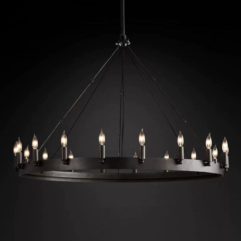 Camille Round Chandelier 38"
