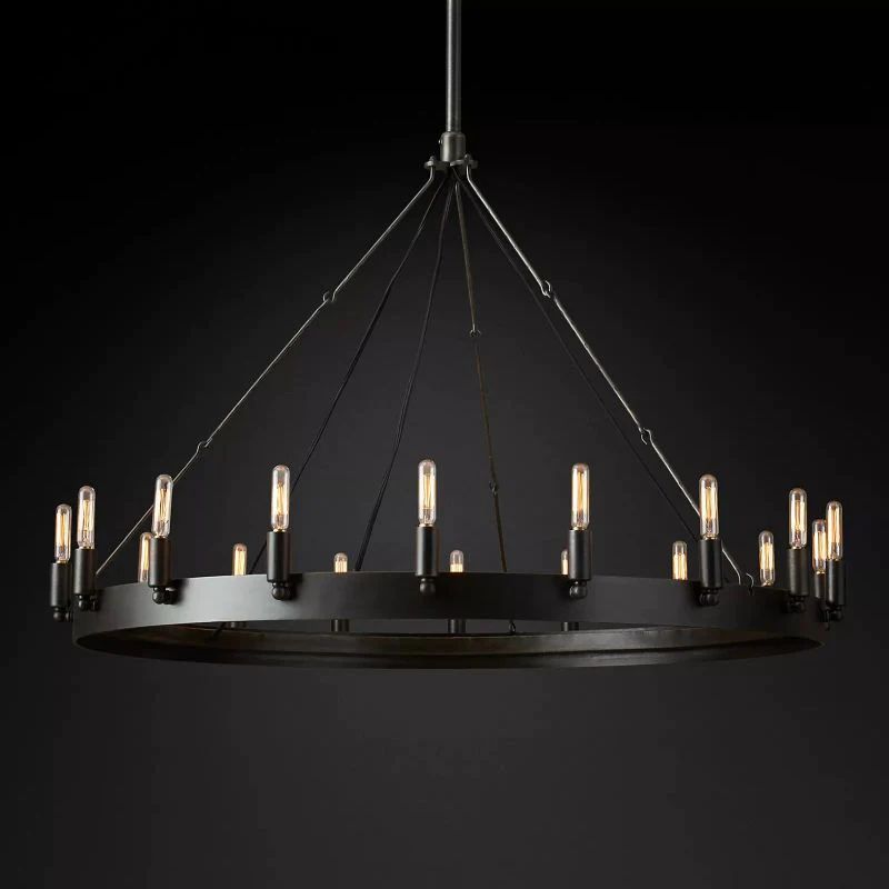 Camille Round Chandelier 38"