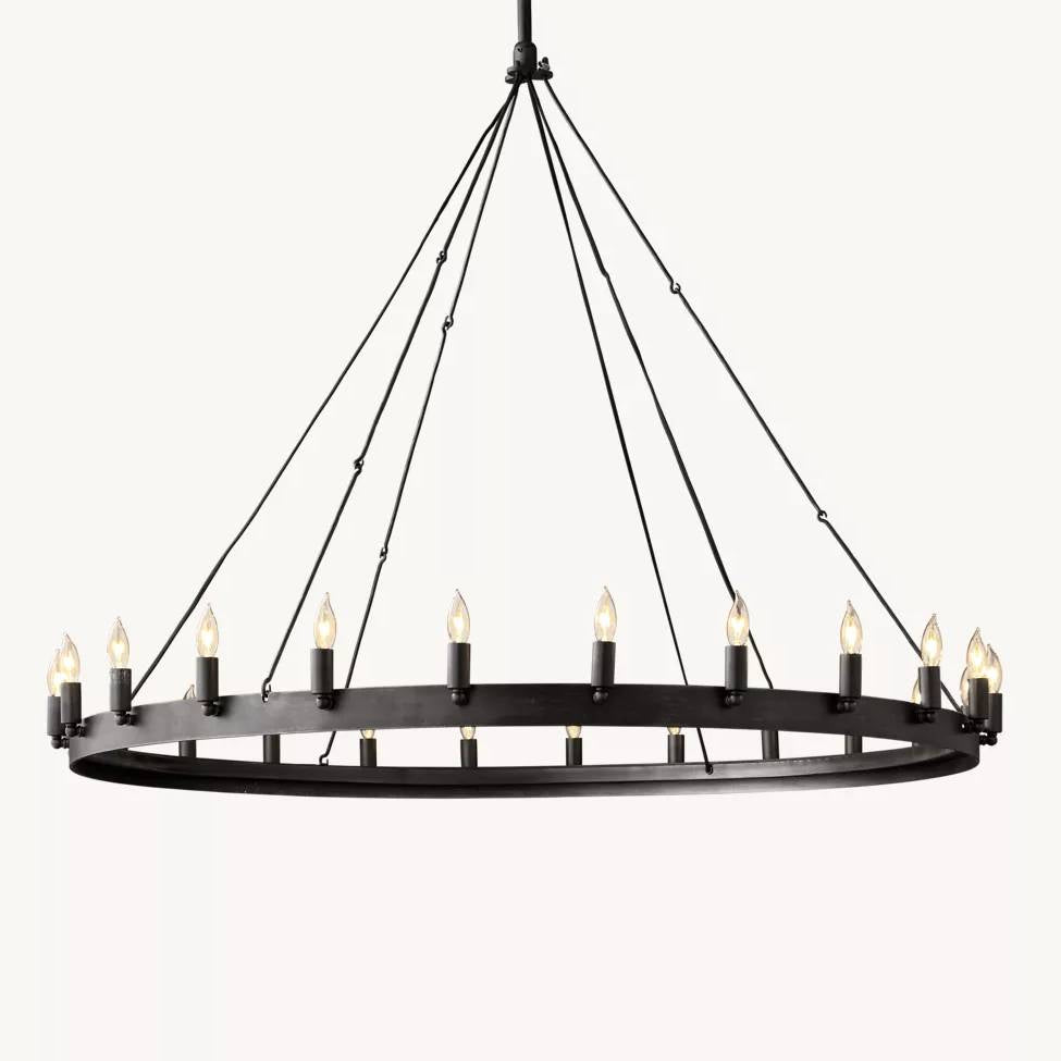 Camille Round Chandelier 50"