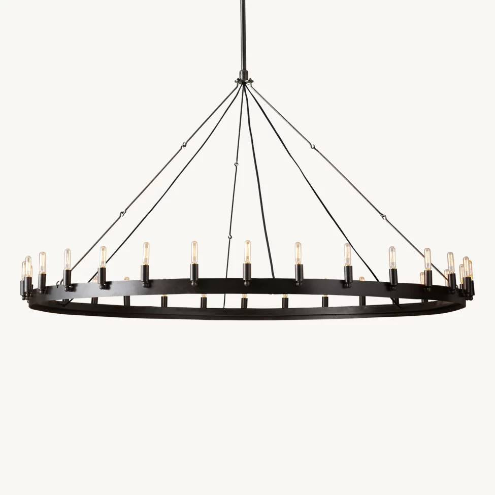 Camille Round Chandelier 63"