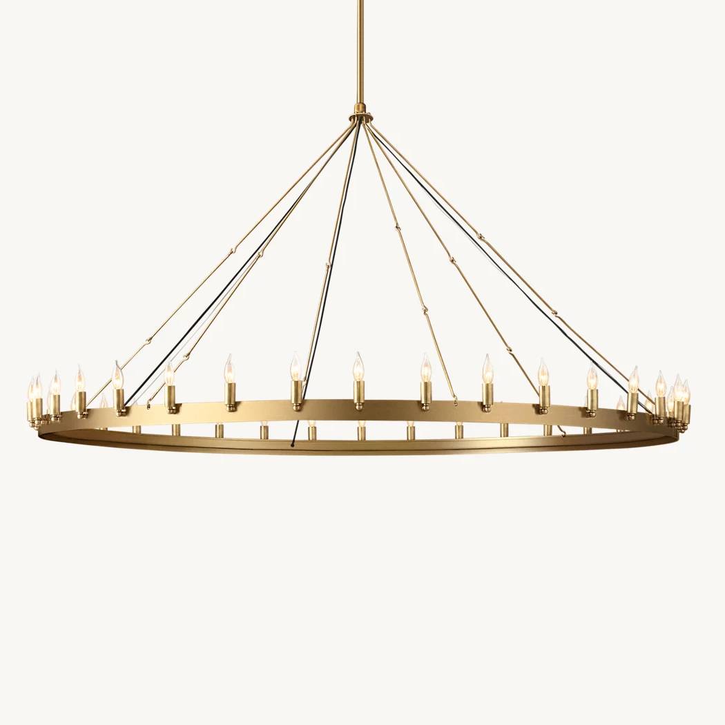 Camille Round Chandelier 73"