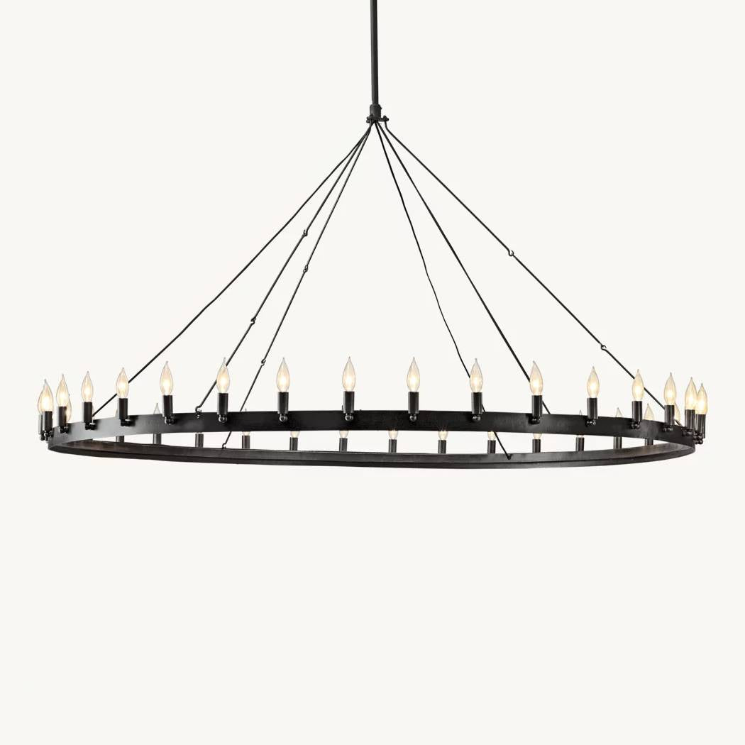 Camille Round Chandelier 73"