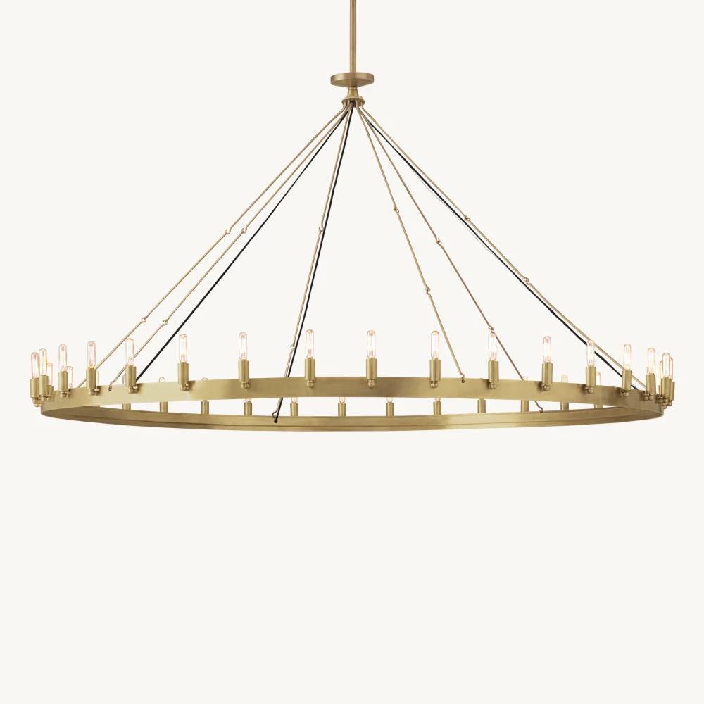 Camille Round Chandelier 73"