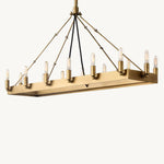 Camille Rectangle Chandelier 41"