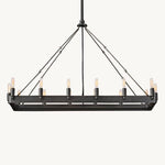 Camille Rectangle Chandelier 41"