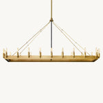 Camille Rectangle Chandelier 52"