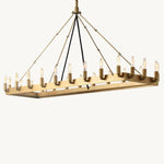 Camille Rectangle Chandelier 52"