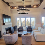 Camille Two-Tier Chandelier 38"