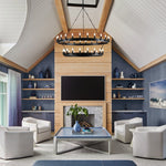 Camille Two-Tier Chandelier 38"