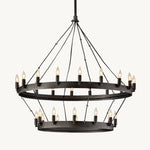 Camille Two-Tier Chandelier 38"