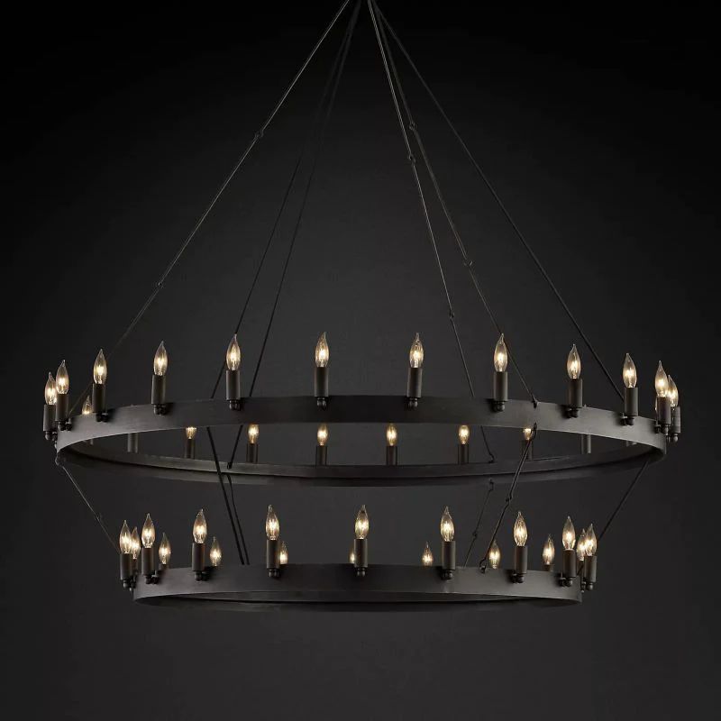 Camille Two-Tier Chandelier 50"