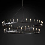 Camille Two-Tier Chandelier 71"