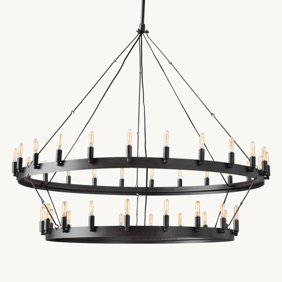 Camille Two-Tier Chandelier 50"