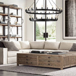 Camille Two-Tier Chandelier 63"
