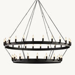 Camille Two-Tier Chandelier 63"