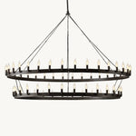 Camille Two-Tier Chandelier 71"