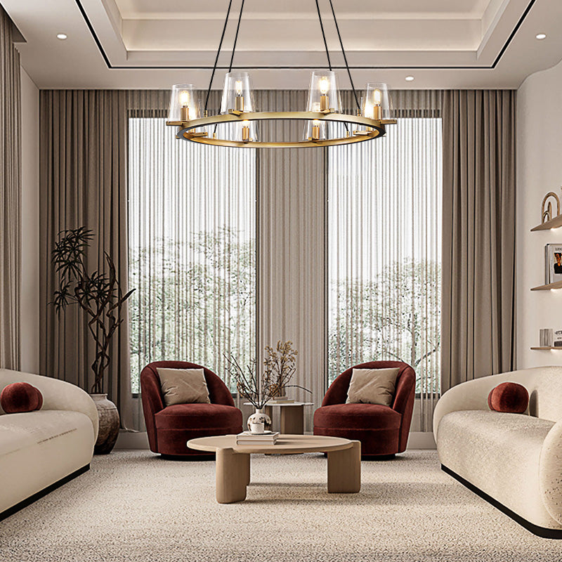 Pauillac Round Chandelier 36"