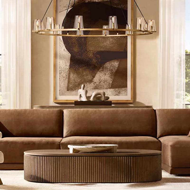 Pauillac Round Chandelier 60"