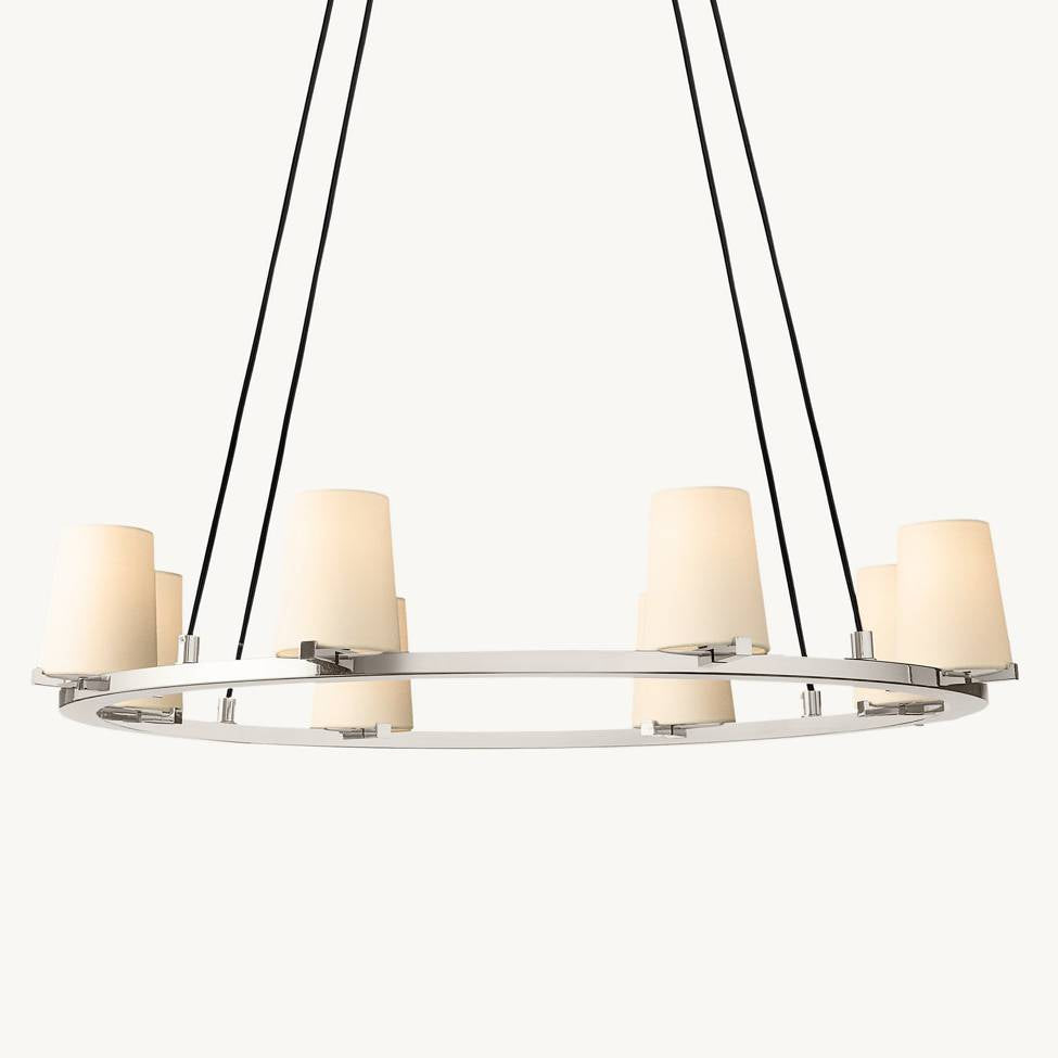 Pauillac Shade Round Chandelier 36"
